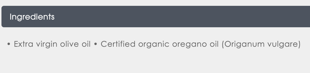 Solutions 4 Health Oil of Oregano 50ml