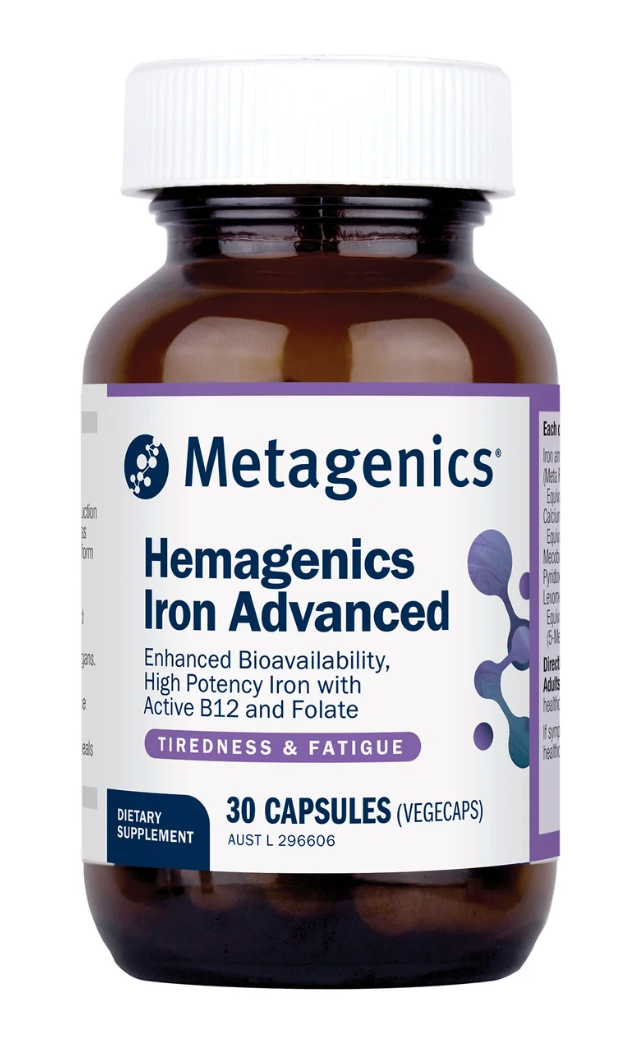 Metagenics Hemagenics Iron Advanced 30 capsules