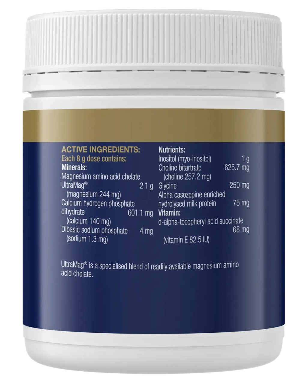 BioCeuticals Ultra Muscleze Night Lemon 400g
