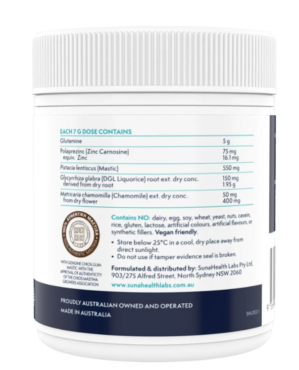 SunaHealth Labs Clinical Gut Relief Mixed Berry 210g