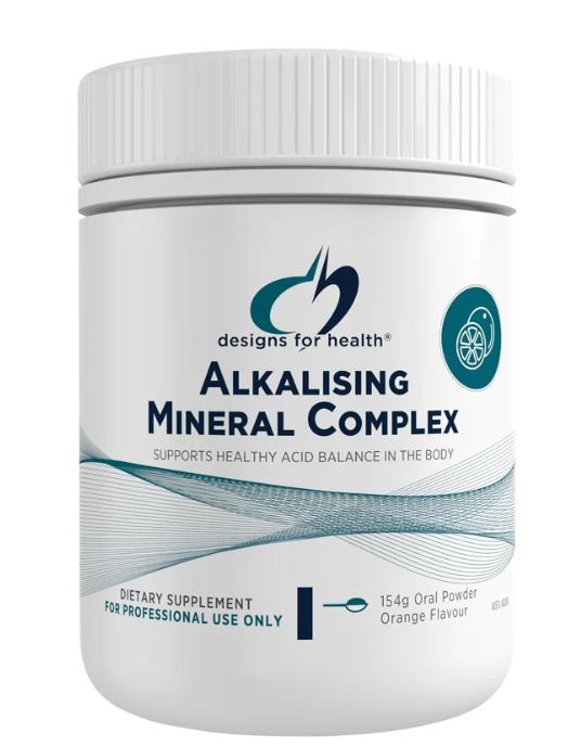 Designs For Health Alkalising Mineral Complex Orange 154g