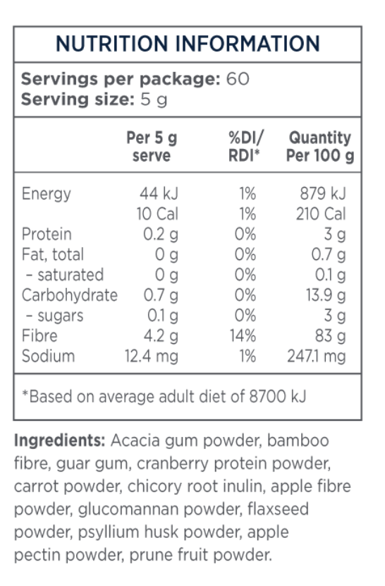 Designs For Health PaleoFibre 300g