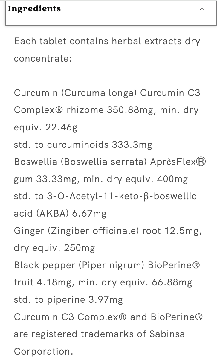 Fusion Health Curcumin Advanced 60vc