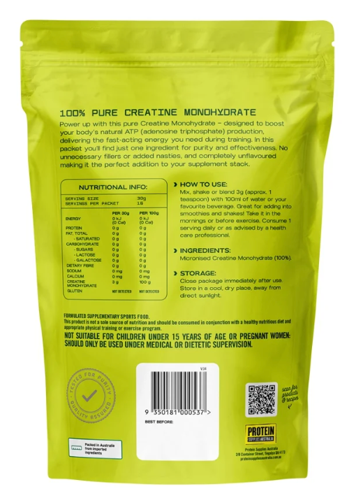 Protein Supplies Australia (Clean) Creatine Pure 200g