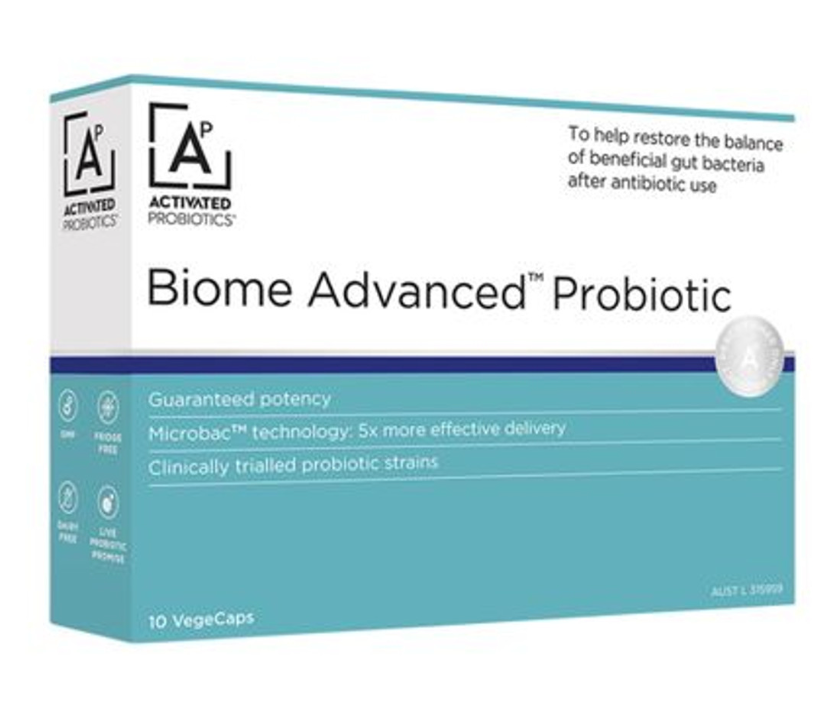 Activated Probiotics Biome Advanced Probiotic 10vc