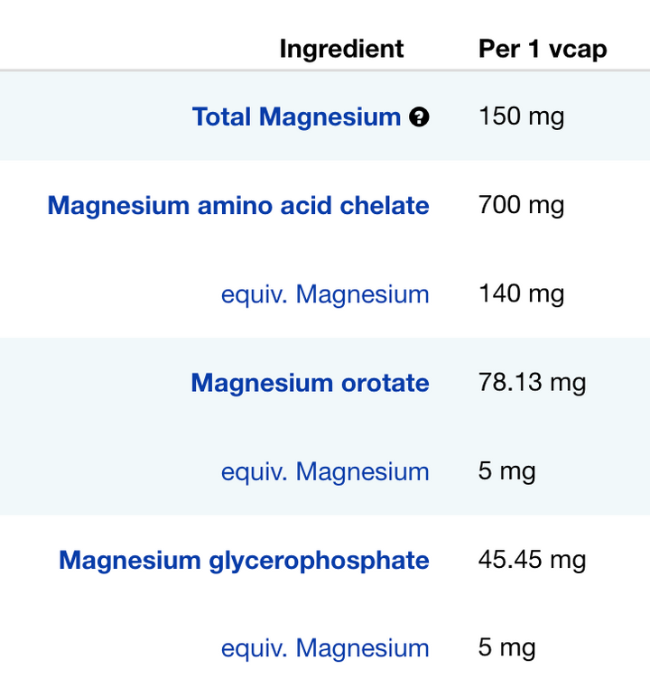 Designs For Health Tri Mag Supreme 120vc